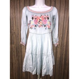 Free People sz L full swing prairie tunic/dress